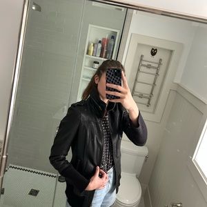 Mackage leather jacket